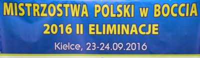 Mistrzostwa polski w boccia 2016 II eliminacje